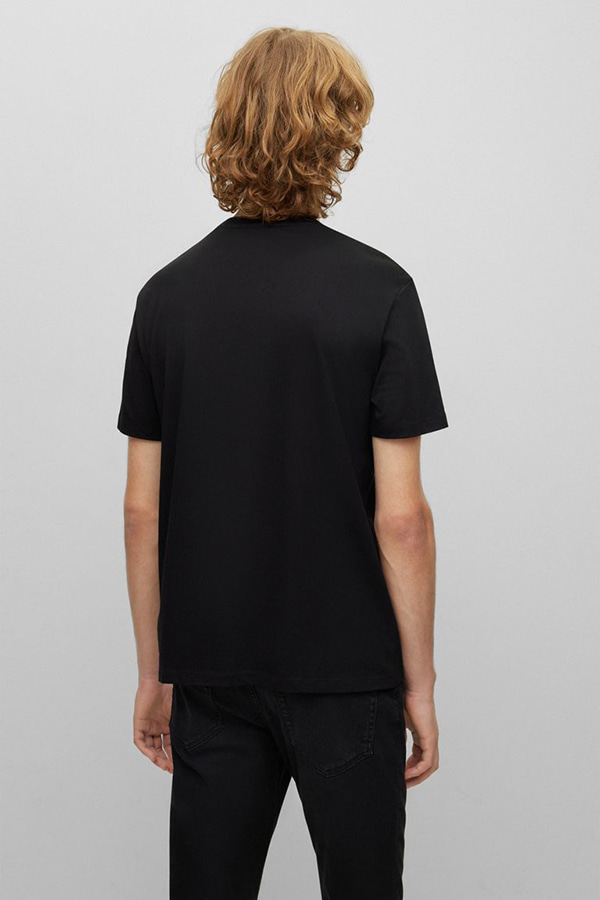 T-SHIRT HUGO - 001 BLACK